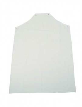 Pack of 10 PVC aprons white Food Industry